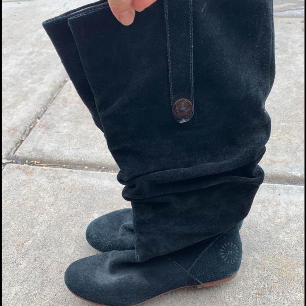 Ugg flat dress boots